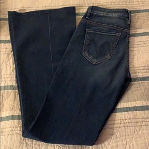 Mother Denim, The Mellow Drama flares sz 25